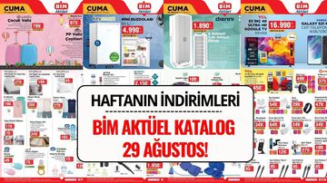 BİM Aktüel Katalog 29 Ağustos 2025: İndirimli Ürünler Listesi ve Fiyatlar