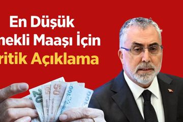 En Düşük Emekli Maaşı İçin Kritik Açıklama: "Ortak Neticeye Ulaşıldı"