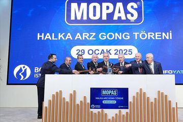 Mopaş, Borsa İstanbul'a tavandan giriş yaptı!
