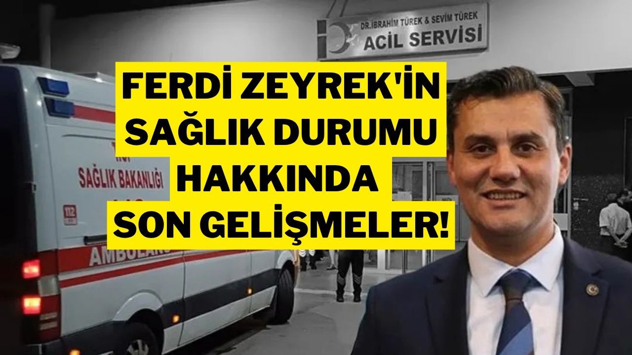 Ferdi Zeyrek'in Sağlık Durumu Nasıl? | Manisa Belediye Başkanı Elektrik Akımına Kapıldı
