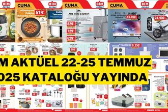 BİM Aktüel 22-25 Temmuz 2025 Kataloğu Yayınlandı!