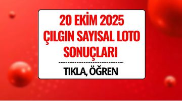 20 Ekim 2025 Çılgın Sayısal Loto Sonuçları Açıklandı: 272 Milyon TL Devretti!