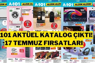 A101 Aktüel Kataloğu Yayında:17 Temmuz 2025 Fırsatları