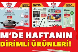 BİM 31 Ocak Yeni Ürünler ve İndirimler: Bim Aktüel Ürün Kataloğu Yayımlandı