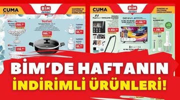 BİM 31 Ocak Yeni Ürünler ve İndirimler: Bim Aktüel Ürün Kataloğu Yayımlandı