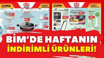 BİM 31 Ocak Yeni Ürünler ve İndirimler: Bim Aktüel Ürün Kataloğu Yayımlandı