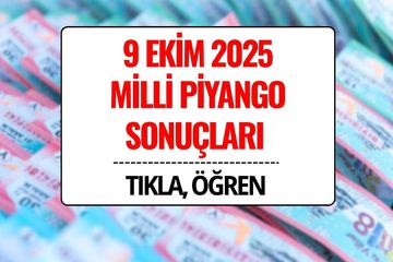 9 Ekim 2025 Milli Piyango Sonuçları Açıklandı: Kazandıran Numaralar ve Sorgulama Ekranı
