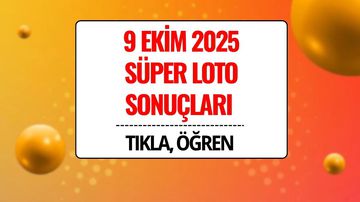 9 Ekim 2025 Süper Loto Sonuçları Açıklandı: Kazandıran Numaralar ve Sorgulama Ekranı