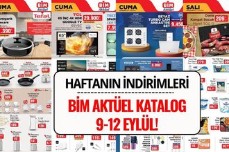 BİM 9-12 Eylül 2025 Aktüel Ürünler Kataloğu: Bim’de Okul Haftası