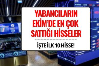 Yabancılar Ekim'de En Çok Hangi Hisseleri Sattı?