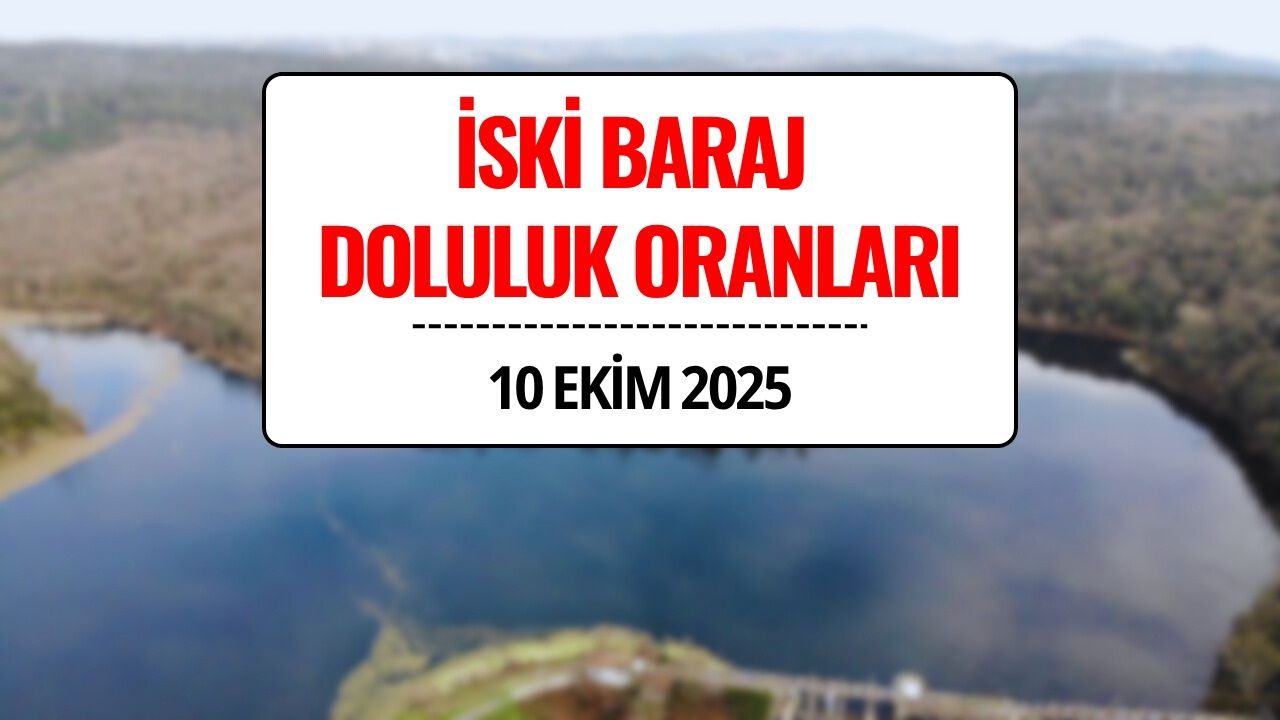 İSKİ Baraj Doluluk Oranları 10 Ekim 2025: İstanbul Barajlarında Son Durum