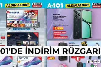 A101’de Bu Hafta QLED Televizyon, Ucuz Cep Telefonu ve Dikey Süpürge Fırsatı