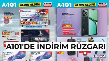A101’de Bu Hafta QLED Televizyon, Ucuz Cep Telefonu ve Dikey Süpürge Fırsatı