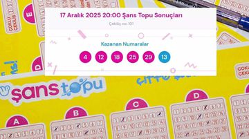 Şans Topu Sonuçları | 17 Aralık 2025 Çarşamba Şans Topu Kazandıran Numaralar Açıklandı