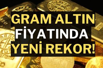 Gram Altın Fiyatı Rekor Tazeledi: Ticaret Savaşları Endişesiyle Yükseliş Devam Ediyor!