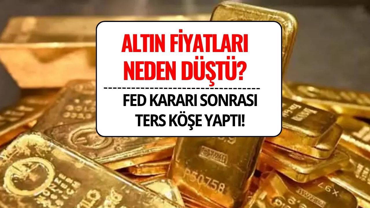 Fed Faizi İndirince Altın Fiyatı Neden Düştü? Mahfi Eğilmez Açıkladı