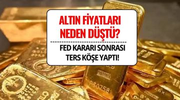 Fed Faizi İndirince Altın Fiyatı Neden Düştü? Mahfi Eğilmez Açıkladı