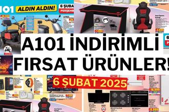 A101 6 Şubat 2025 Aktüel Kataloğu Yayınlandı: Bu Hafta Perşembe Günü İndirimde Hangi Ürünler Var?