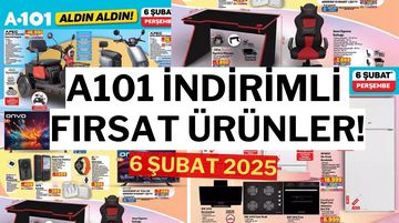 A101 6 Şubat 2025 Aktüel Kataloğu Yayınlandı: Bu Hafta Perşembe Günü İndirimde Hangi Ürünler Var?