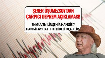 Prof. Dr. Şener Üşümezsoy Deprem Korkusu Olmadan Yaşanacak Şehri Açıkladı! "100 Yıl Kırılmaz"