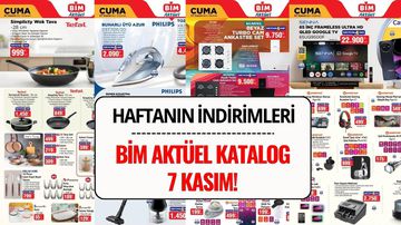 BİM 7 Kasım 2025 Aktüel Kataloğu: Bu Hafta Hangi Ürünler İndirimde?