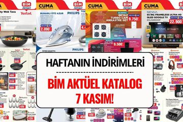 BİM 7 Kasım 2025 Aktüel Kataloğu: Bu Hafta Hangi Ürünler İndirimde?