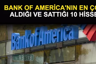 Bank of America Bu Hisseleri Aldı, Bu Hisseleri Sattı