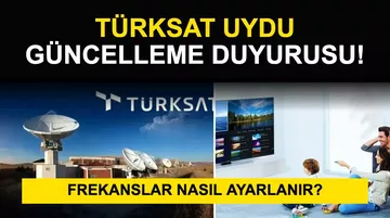 TÜRKSAT Uydu Güncelleme Duyurusu: Frekanslar Değişti