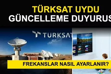 TÜRKSAT Uydu Güncelleme Duyurusu: Frekanslar Değişti