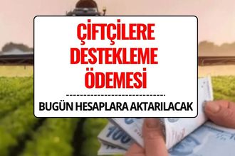 Çiftçilere 320,6 Milyon Lira Destekleme Ödemesi Bugün Hesaplarda