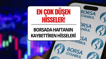 Borsada En Çok Düşen Hisseler Hangileri? (1-5 Eylül 2025)