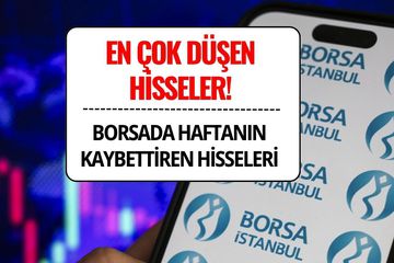 Borsada En Çok Düşen Hisseler Hangileri? (1-5 Eylül 2025)