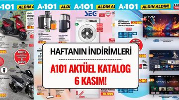 A101 6 Kasım 2025 Aktüel Kataloğu: A101'de Bu Hafta Hangi Ürünler İndirimde?