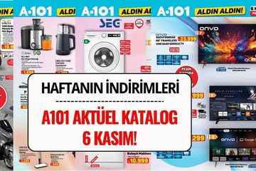 A101 6 Kasım 2025 Aktüel Kataloğu: A101'de Bu Hafta Hangi Ürünler İndirimde?