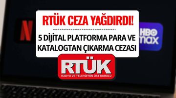 RTÜK’ten Disney+, Netflix, Prime Video, HBO Max ve MUBI’ye Ceza