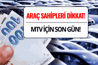 Araç Sahipleri Dikkat: MTV ve Gelir Vergisinde Son Ödeme Günü Bugün!
