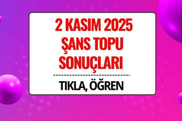 2 Kasım 2025 Şans Topu Sonuçları Açıklandı: Kazandıran Numaralar ve Sorgulama Ekranı