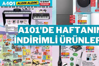 A101'de Bu Hafta (8-14 Şubat) Hangi Ürünler İndirimde? İşte A101'in Haftanın Yıldızları Kataloğu!