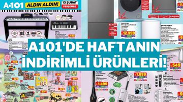 A101'de Bu Hafta (8-14 Şubat) Hangi Ürünler İndirimde? İşte A101'in Haftanın Yıldızları Kataloğu!