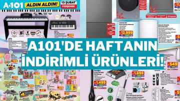 A101'de Bu Hafta (8-14 Şubat) Hangi Ürünler İndirimde? İşte A101'in Haftanın Yıldızları Kataloğu!