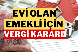 Kendi Üzerine Evi Olup Kirada Oturan Emekli, Emlak Vergisinden Muaf Oldu!