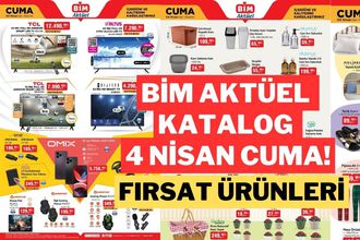 BİM 4 Nisan Aktüel Ürünler Kataloğu Yayımlandı: BİM'de Bu Hafta İndirim Fırsatları!