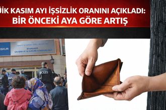 TÜİK Kasım Ayı İşsizlik Oranını Açıkladı: Bir Önceki Aya Göre Artış