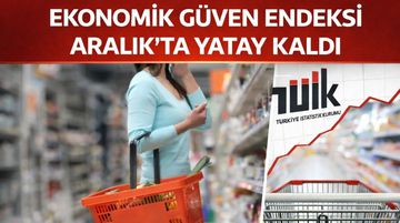 Ekonomik Güven Endeksi Aralık Ayında 99,5’te Kaldı