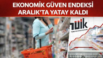 Ekonomik Güven Endeksi Aralık Ayında 99,5’te Kaldı