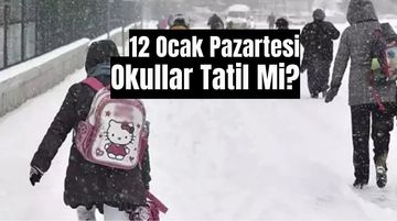 Kar Tatili Olan İller 12 Ocak 2026: İstanbul, Sivas, Tunceli’de Okullar Tatil