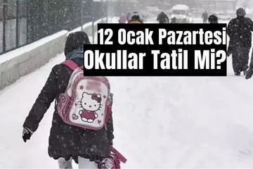 Kar Tatili Olan İller 12 Ocak 2026: İstanbul, Sivas, Tunceli’de Okullar Tatil