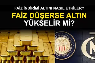 Faiz Düşerse Altın Yükselir Mi? Faiz İndirimi Altını Nasıl Etkiler?