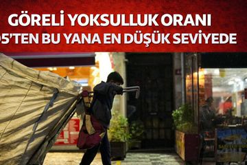 Göreli Yoksulluk Oranı Son 20 Yılın En Düşük Seviyesine İndi