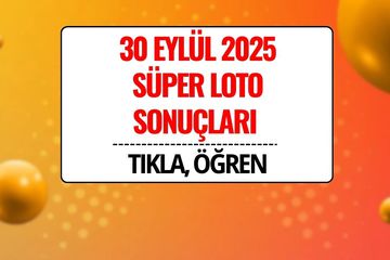 30 Eylül 2025 Süper Loto Sonuçları Açıklandı: Kazandıran Numaralar ve Sorgulama Ekranı